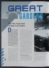 Load image into Gallery viewer, 1991-92 NHL Hockey Program Autographed Cover x25 Toronto vs Edmonton Oilers