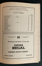 Load image into Gallery viewer, 1932 Montreal Forum Program Howie Morenz NHL Leading Scorer Canadiens NHL Hockey