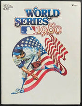 Load image into Gallery viewer, 1980 MLB Baseball World Series Program Philadelphia Phillies Kansas City Royals