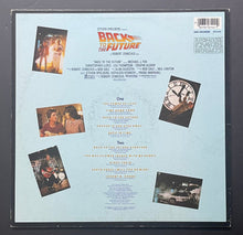 Load image into Gallery viewer, 1985 Back To The Future Movie Soundtrack 33 1/3 RPM Vinyl Record + Sleeve