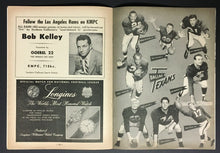 Load image into Gallery viewer, Rare 1952 NFL Football Program Memorial Coliseum LA Rams vs Dallas Texans