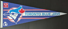 Load image into Gallery viewer, Fred McGriff Autographed Toronto Blue Jays Signed Pennant MLB Baseball HOF JSA