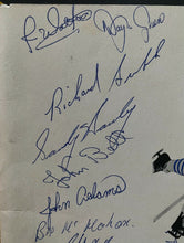 Load image into Gallery viewer, 1974 Signed Conacher Dinner Program Autographed 27 Jockeys + Racing Figures