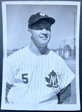 Load image into Gallery viewer, Circa 1951 Lew Morton Turofsky B&W Photo Toronto Maple Leafs Baseball Vintage