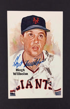 Load image into Gallery viewer, Hoyt Wilhelm Autographed Limited Edition Perez Steele Postcard Baseball Card