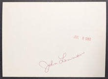 Load image into Gallery viewer, 1968 The Beatles Photo Announcing Opening of Apple Records Lennon McCartney Vtg