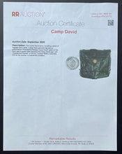 Load image into Gallery viewer, Camp David Presidential Retreat Pewter Plate Wilton Columbia Vintage Political