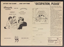 Load image into Gallery viewer, 1964 London Gardens Jr B. Ontario Hockey Program Nationals vs St. Thomas Barons