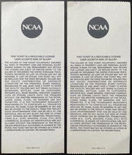 Load image into Gallery viewer, 1997 NCAA Basketball Tournament 1st / 2nd Round Championship Game Ticket x2