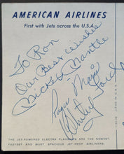 Load image into Gallery viewer, Roger Maris Mickey Mantle Autographed Signed Postcard New York Yankees MLB JSA