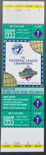 Load image into Gallery viewer, 1993 World Series Game 7 Phantom Ticket Toronto Blue Jays MLB Baseball Vintage