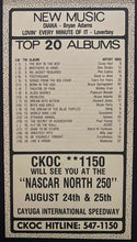 Load image into Gallery viewer, 1985 CKOC 1150 Radio Survey Record Chart Final Issue #912 August 14th