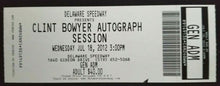Load image into Gallery viewer, 2008 Season NASCAR Driver Clint Bowyer Autographed Photocard +Ticket Racing