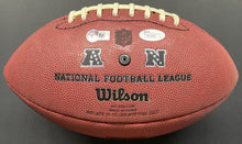 Load image into Gallery viewer, Joe Montana Doug Flutie Hershel Walker Autographed Wilson Football JSA HOF NFL