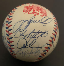 Load image into Gallery viewer, 1996 MLB All-Star Autographed x19 Team Signed Official Baseball PSA LOA A-Rod