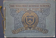 Load image into Gallery viewer, 1927-1928 Toronto Normal School Ontario Teachers College Signed Vintage Yearbook