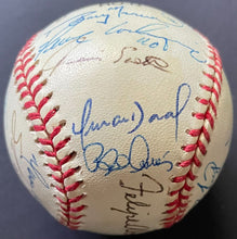 Load image into Gallery viewer, 1995 Montreal Expos Team Autographed Signed x27 Baseball MLB Pedro Martinez VTG