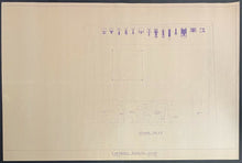 Load image into Gallery viewer, 1975 Blue Print Cus D'Amato Catskill Boxing Club New York Mike Tyson Vintage