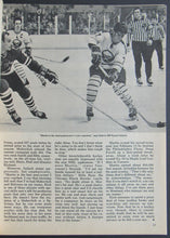 Load image into Gallery viewer, 1973 Hockey Illustrated Personally Autographed By Red Wings, Marcel Dionne Vtg