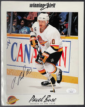 Load image into Gallery viewer, 1992 Pavel Bure Signed Vancouver Canucks Promo Photo NHL Hockey Autographed JSA
