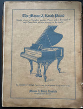 Load image into Gallery viewer, Rare 1912 Opening Mutual Street Arena Presentation Program Toronto Maple Leafs