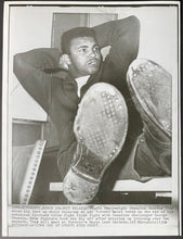 Load image into Gallery viewer, 1966 Muhammad Ali + Chuvalo Maple Leaf Gardens Fight Lot PSA Ticket + Photo +