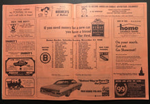 Load image into Gallery viewer, 1968 Boston Garden NHL Hockey Program Bruins New York Rangers Bobby Orr Cover