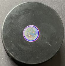 Load image into Gallery viewer, HABs HOFers Beliveau + Richard + Lafleur Multi Signed Autographed Puck Authentic