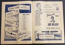 Load image into Gallery viewer, 1953 Forum Sports Magazine Program Montreal Royals vs Sherbrooke Phoenix Hockey