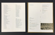 Load image into Gallery viewer, 1965 Toronto City Hall + Nathan Phillips Square Program From Grand Opening