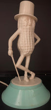 Load image into Gallery viewer, Mr. Peanut Working Vintage Planters Functional Lamp Circa 1950s Advertising