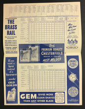 Load image into Gallery viewer, 1953 MLB Baseball Yankee Stadium Program New York Yankees White Sox Mantle