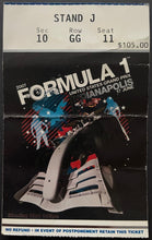Load image into Gallery viewer, 2007 Indianapolis Speedway US Grand Prix Ticket + Program Lewis Hamilton Wins