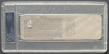 Load image into Gallery viewer, 1959 World Series Game 7 Proof / Phantom Ticket Cleveland Indians MLB PSA EX5
