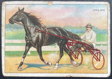 Load image into Gallery viewer, 1912 T227 Honest Long Champions Card World Champion Gelding Trotter UHLAN VTG