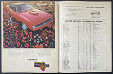 Load image into Gallery viewer, 1969 Denver Broncos vs. Houston Oilers Football Program Astrodome AFL Vintage