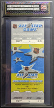 Load image into Gallery viewer, 1999 NHL All Star Game Tickets Run of 3 Graded Final Wayne Gretzky iCert Hockey