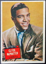 Load image into Gallery viewer, 1957 Topps Hit Stars Trading Card Clyde McPhatter #1 Non Sports Vintage