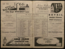 Load image into Gallery viewer, 1934 Bike Race Program Montreal Forum Quebec Featuring Torchy Peden Vintage