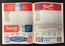 Load image into Gallery viewer, 1973 Cincinnati Reds Vs San Diego Padres Baseball Program River Front Stadium