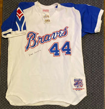 Load image into Gallery viewer, Hank Aaron Atlanta Braves Signed Limited Edition MLB Jersey Autographed LOA