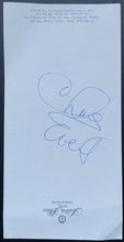 Load image into Gallery viewer, Chris Evert Autographed Paper Sheet Tennis Star Signed Sutton Hotel Note Page