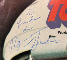 Load image into Gallery viewer, 1975 Autographed WHA Program Toronto Toros Quebec Nordiques Signed Rejean Houle