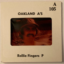 Load image into Gallery viewer, 1976 MLB Baseball American League 35mm Slides (10) Oakland Athletics A's Fingers