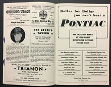 Load image into Gallery viewer, 1954 Cleveland Arena Sports Review Program Press Sports Coverage Barons vs Reds