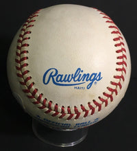 Load image into Gallery viewer, Jim Kelly Autographed Baseball American League Rawlings Football Bills JSA