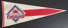 Load image into Gallery viewer, 1989 PCL Baseball Championship Vancouver Canadians Full Size 30" Vintage Pennant