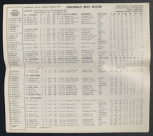 Load image into Gallery viewer, 1968-1972 Cincinnatti Reds Baseball Media Guides x5 Vintage HOF Pete Rose MLB