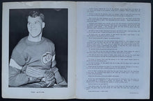 Load image into Gallery viewer, 1972 Gordie Howe #9 Jersey Retirement Program Detroit Olympia Stadium NHL HOF