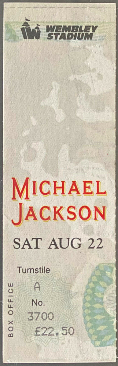 1992 Michael Jackson Dangerous World Tour Wembley Stadium Concert